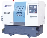 46 刀塔 帶動力頭 車銑復合機（ 45度斜床身 線軌機）CK6146D-C